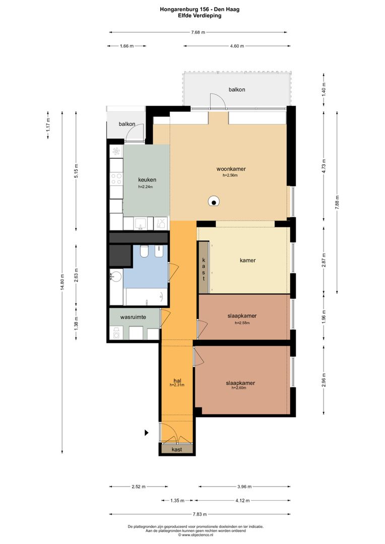 Hongarenburg 156, Den Haag foto-31 blur