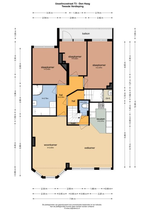 Usselincxstraat 73, Den Haag plattegrond-47