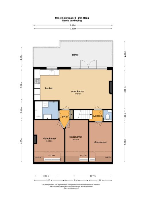 Usselincxstraat 73, Den Haag plattegrond-47