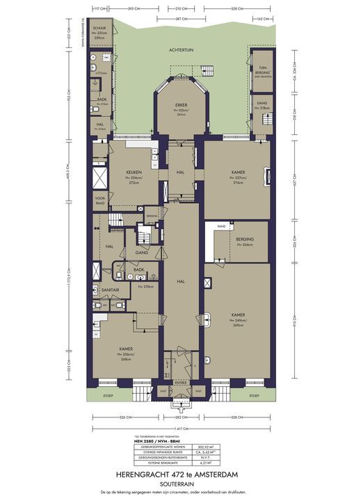 Herengracht 472, Amsterdam plattegrond-31