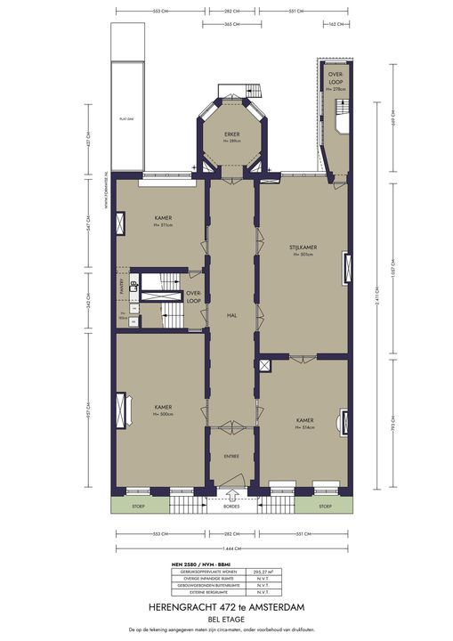Herengracht 472, Amsterdam plattegrond-31
