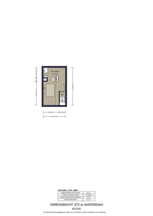 Herengracht 472, Amsterdam plattegrond-31