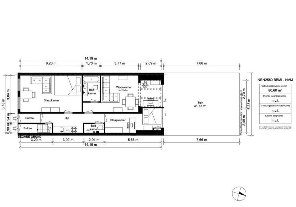 Bosboom Toussaintstraat 8, Amsterdam plattegrond-50