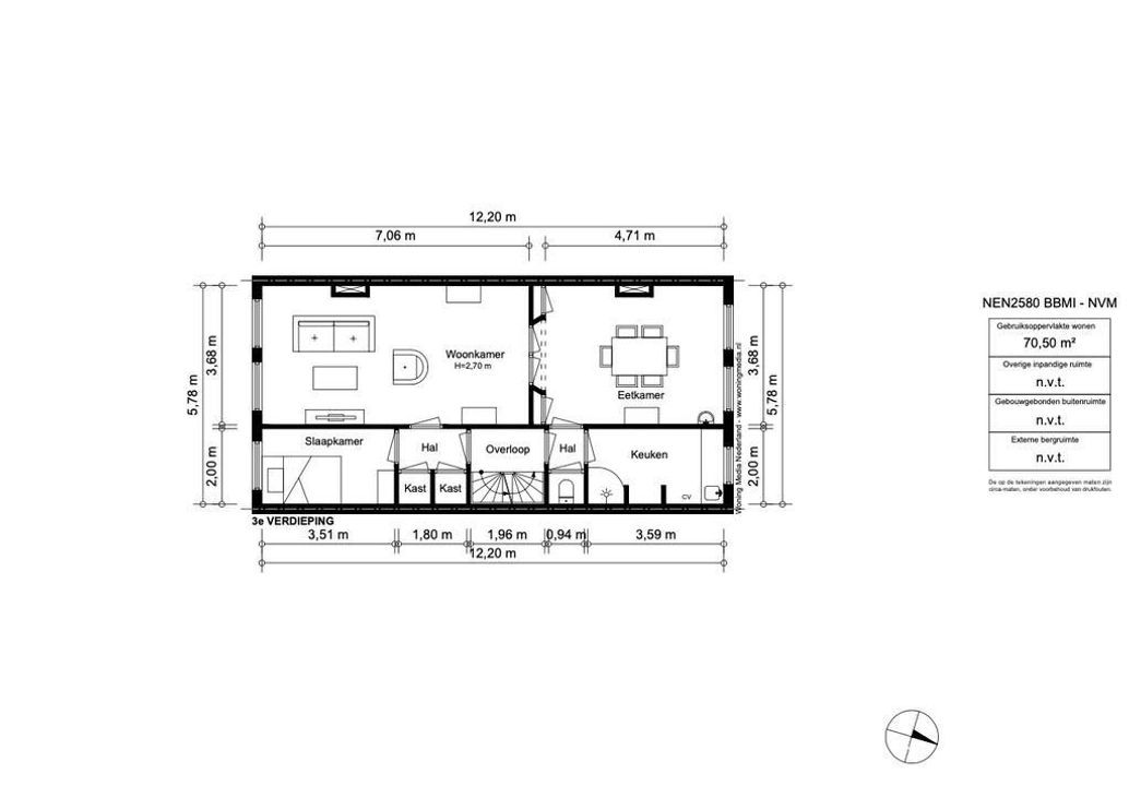 Bosboom Toussaintstraat 8, Amsterdam plattegrond-50