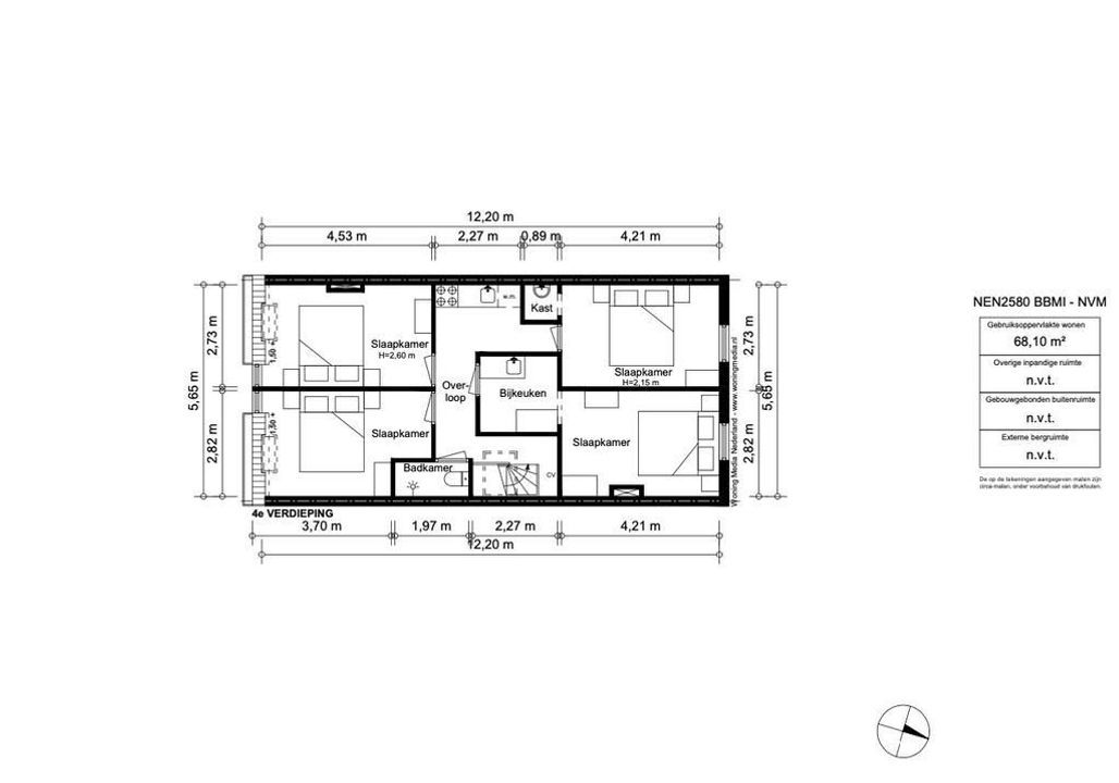 Bosboom Toussaintstraat 8, Amsterdam plattegrond-50
