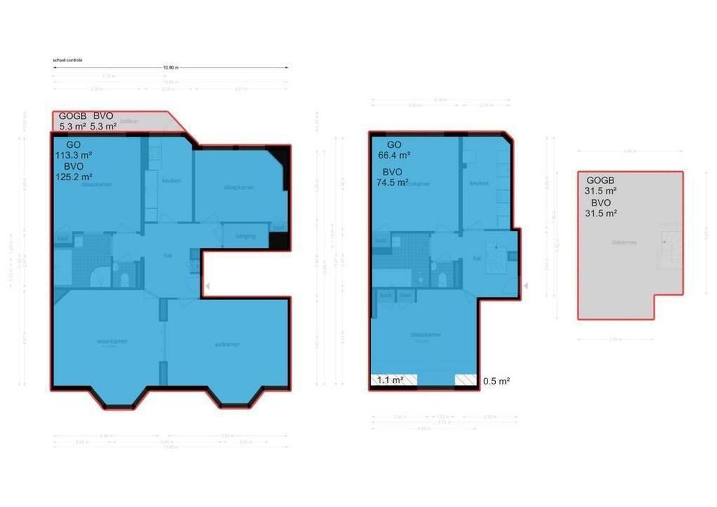 Holbeinstraat 57 2, Amsterdam plattegrond-33