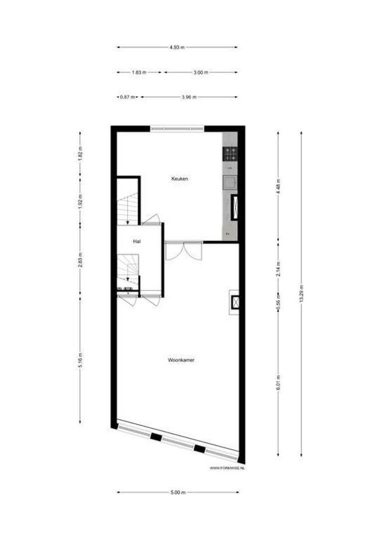 Binnen Wieringerstraat 3, Amsterdam foto-45