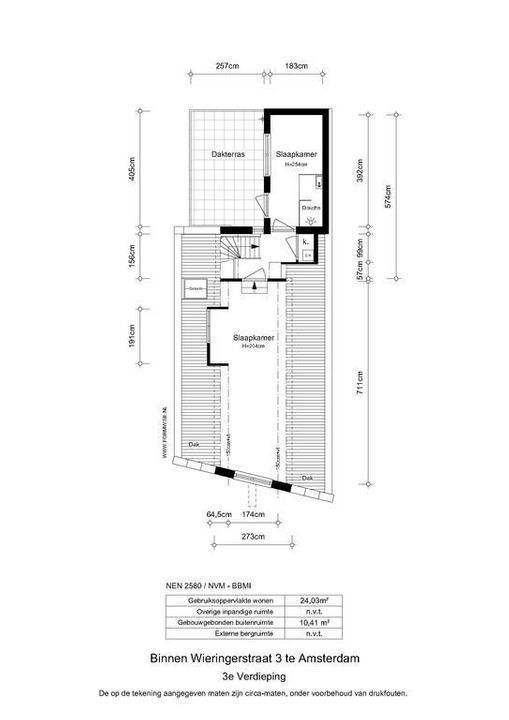 Binnen Wieringerstraat 3, Amsterdam plattegrond-47