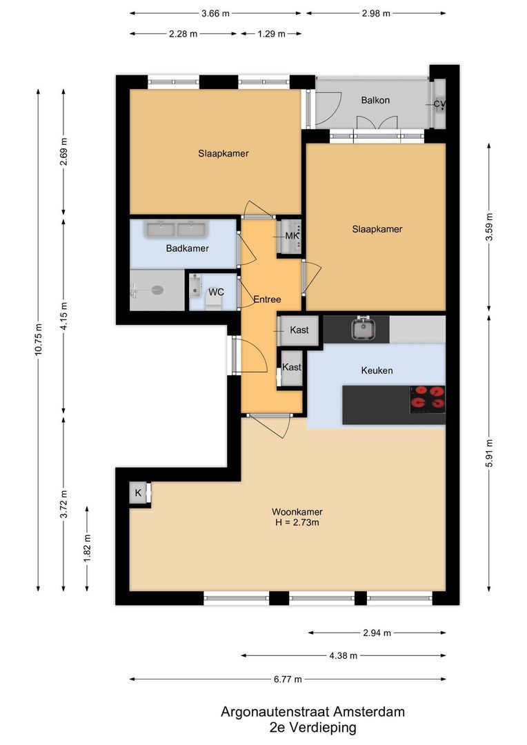 Argonautenstraat 56 2, Amsterdam foto-29