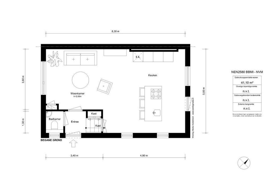 Kleine Beerstraat 14, Amsterdam plattegrond-32