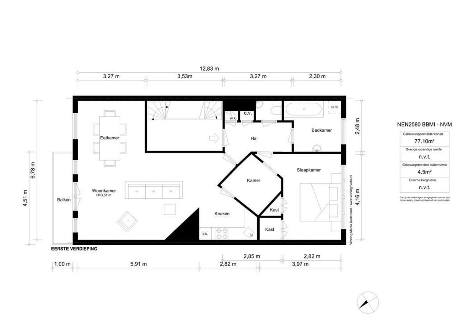 Valeriusplein 28 1, Amsterdam foto-25