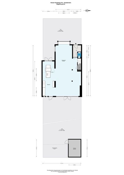 Keizer Karelweg 414, Amstelveen plattegrond-32