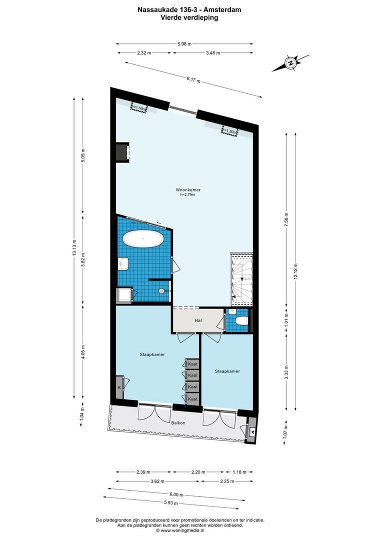 Nassaukade 136 3+4, Amsterdam foto-43