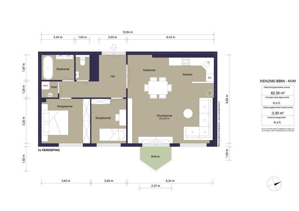 Singel 202 E, Amsterdam plattegrond-27