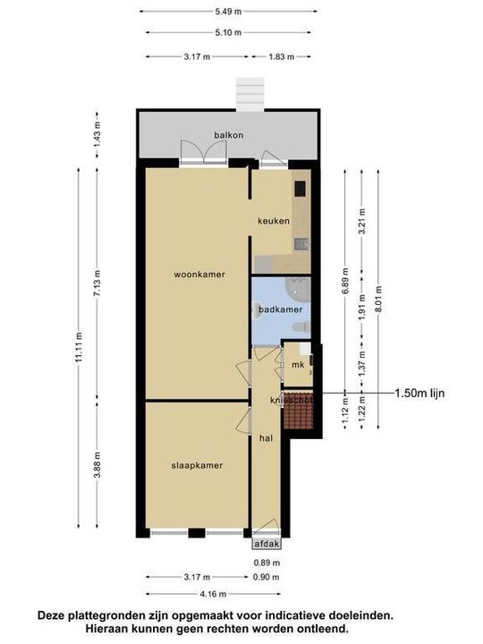 Cornelis Troostplein 12 H, Amsterdam plattegrond-33