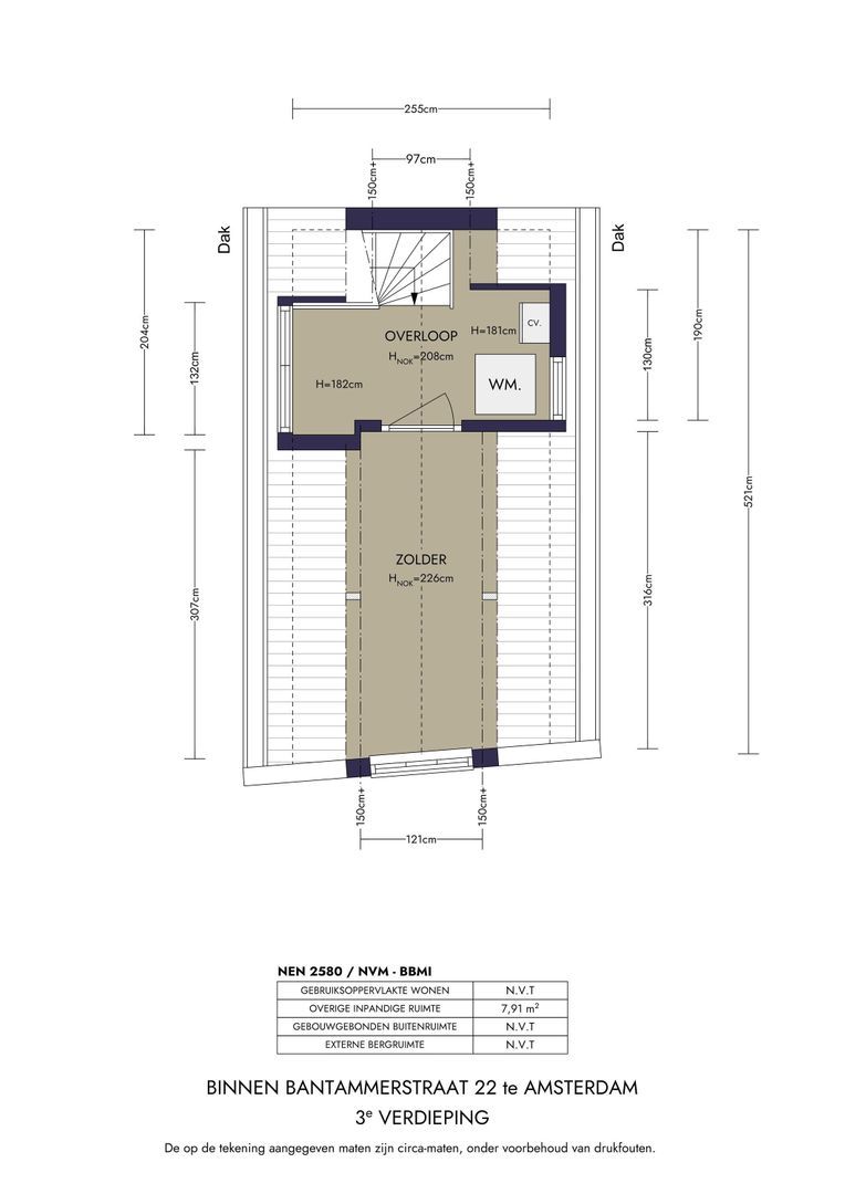 Binnen Bantammerstraat 22, Amsterdam foto-29