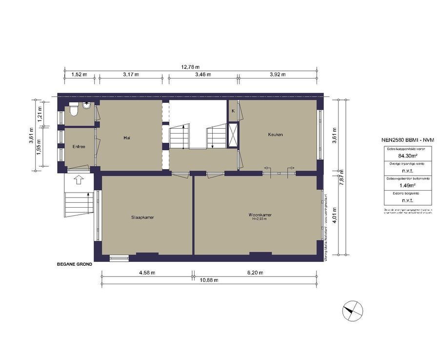 Oranje Nassaulaan 17, Amsterdam plattegrond-50