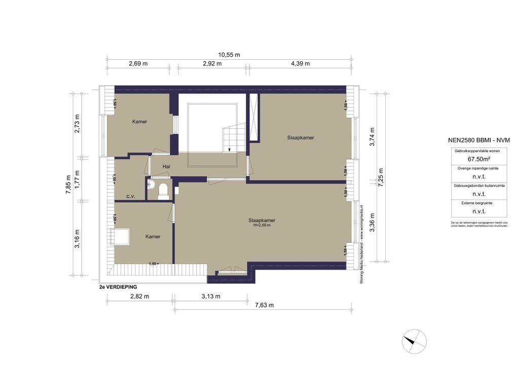 Oranje Nassaulaan 17, Amsterdam plattegrond-50