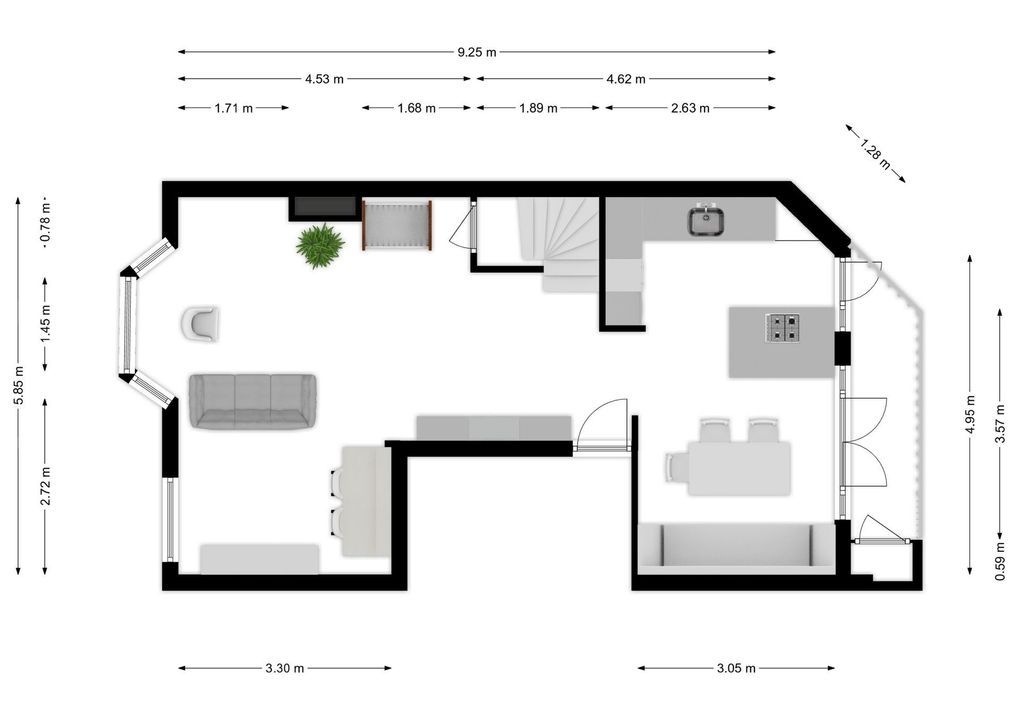 Uiterwaardenstraat 5 2, Amsterdam plattegrond-28