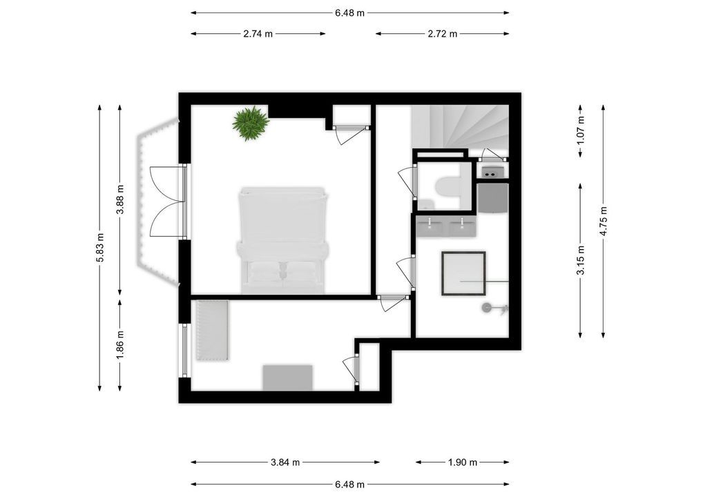 Uiterwaardenstraat 5 2, Amsterdam plattegrond-28