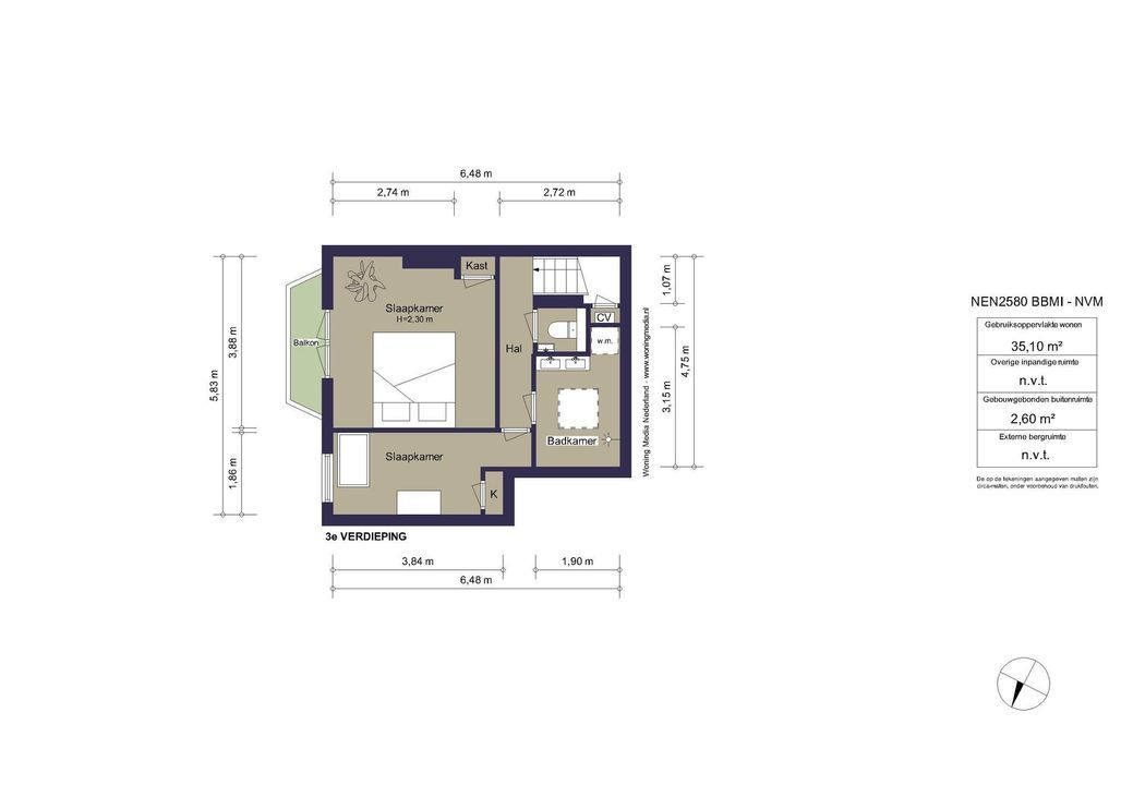 Uiterwaardenstraat 5 2, Amsterdam plattegrond-28