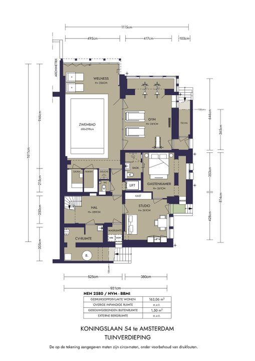 Koningslaan 54, Amsterdam plattegrond-87