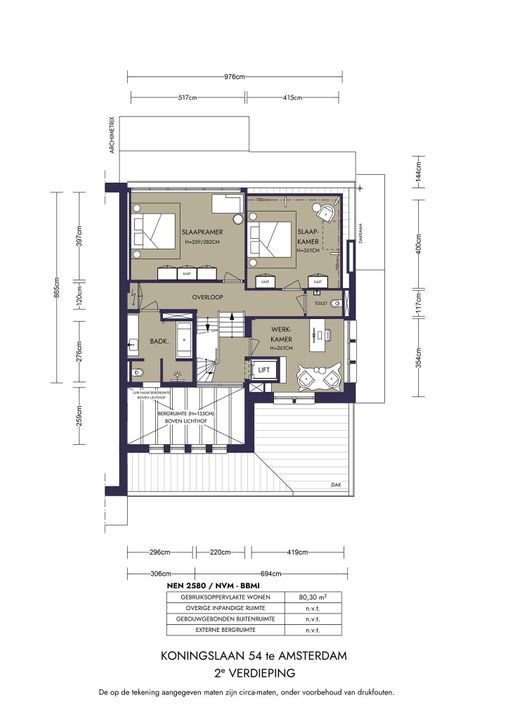 Koningslaan 54, Amsterdam plattegrond-87