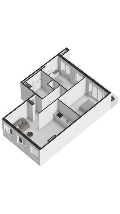 Amstelkade 17 3, Amsterdam plattegrond-40