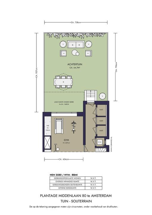 Plantage Middenlaan 80, Amsterdam plattegrond-64
