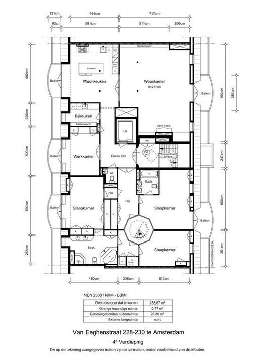 Van Eeghenstraat 230, Amsterdam plattegrond-55