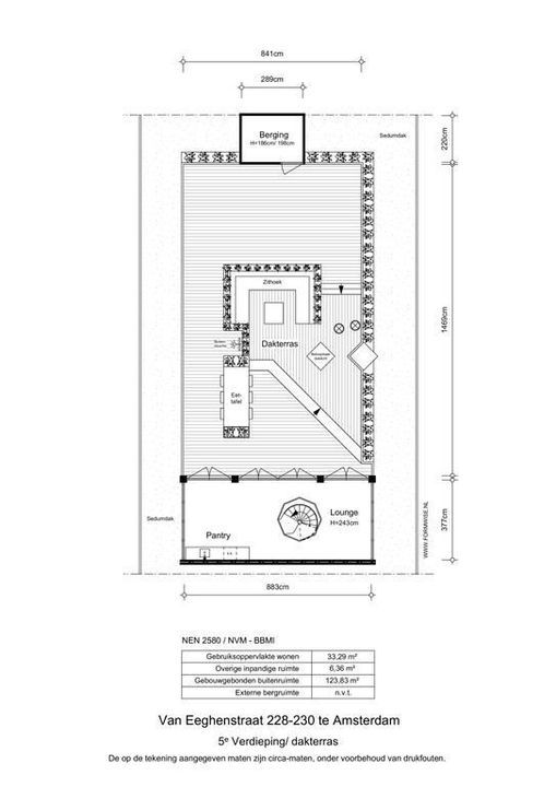 Van Eeghenstraat 230, Amsterdam plattegrond-55