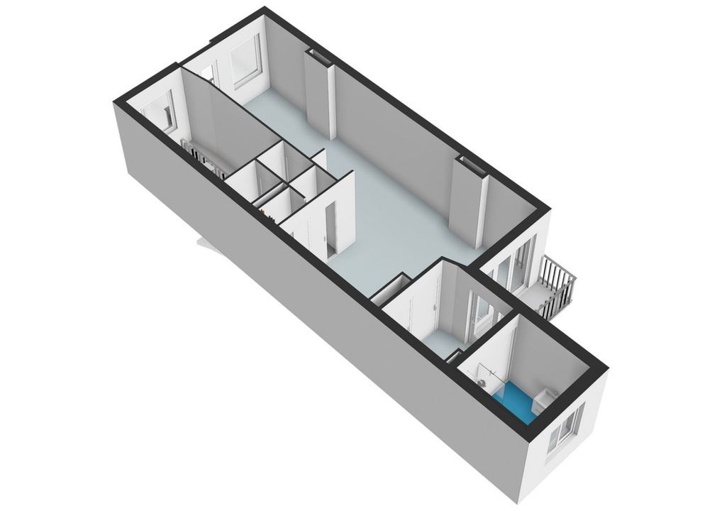 Wilhelminastraat 204 H, Amsterdam plattegrond-62
