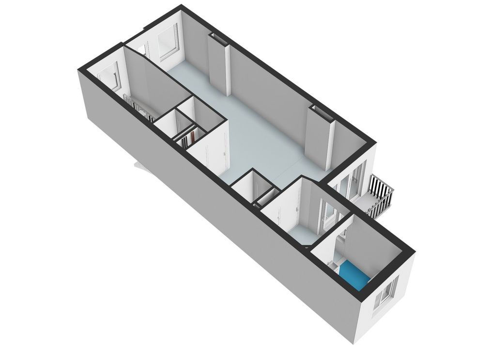 Wilhelminastraat 204 H, Amsterdam plattegrond-62