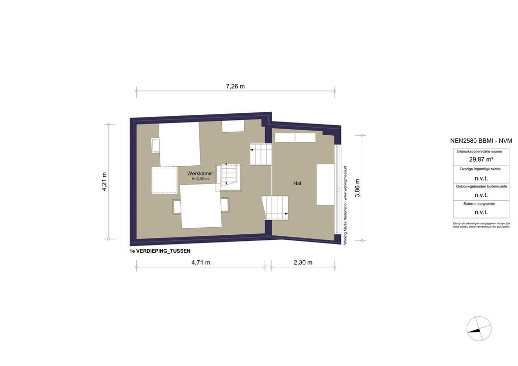 Romeinsarmsteeg 8 H, Amsterdam plattegrond-49