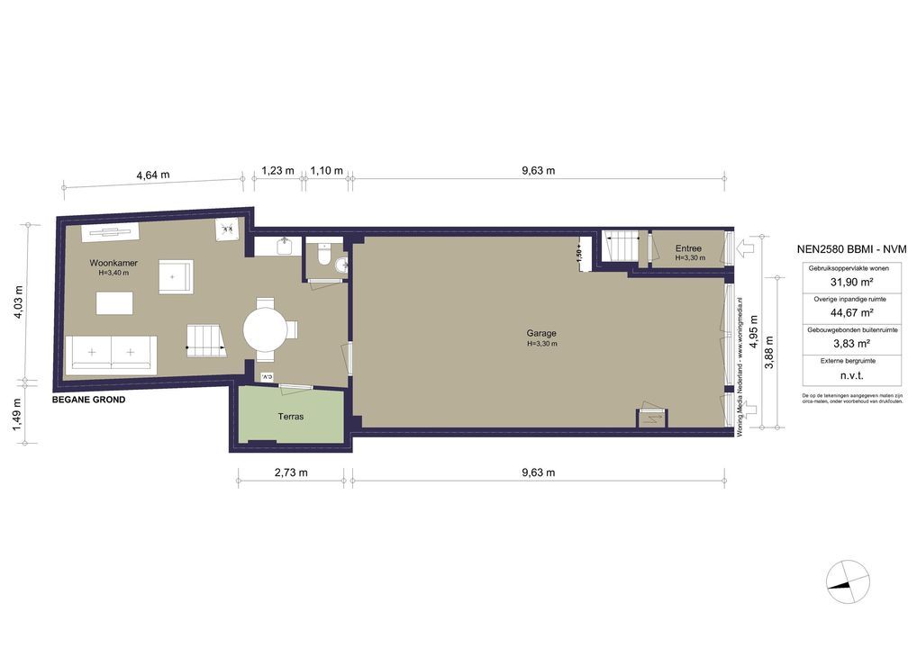 Romeinsarmsteeg 8 H, Amsterdam plattegrond-49