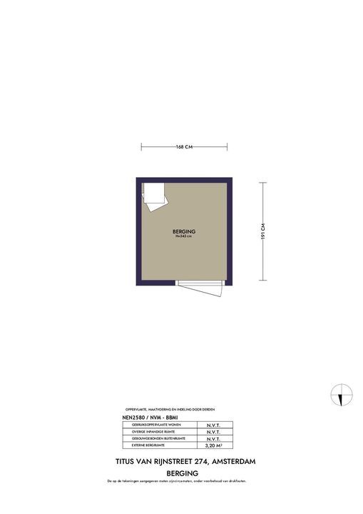 Titus van Rijnstraat 274, Amsterdam plattegrond-23