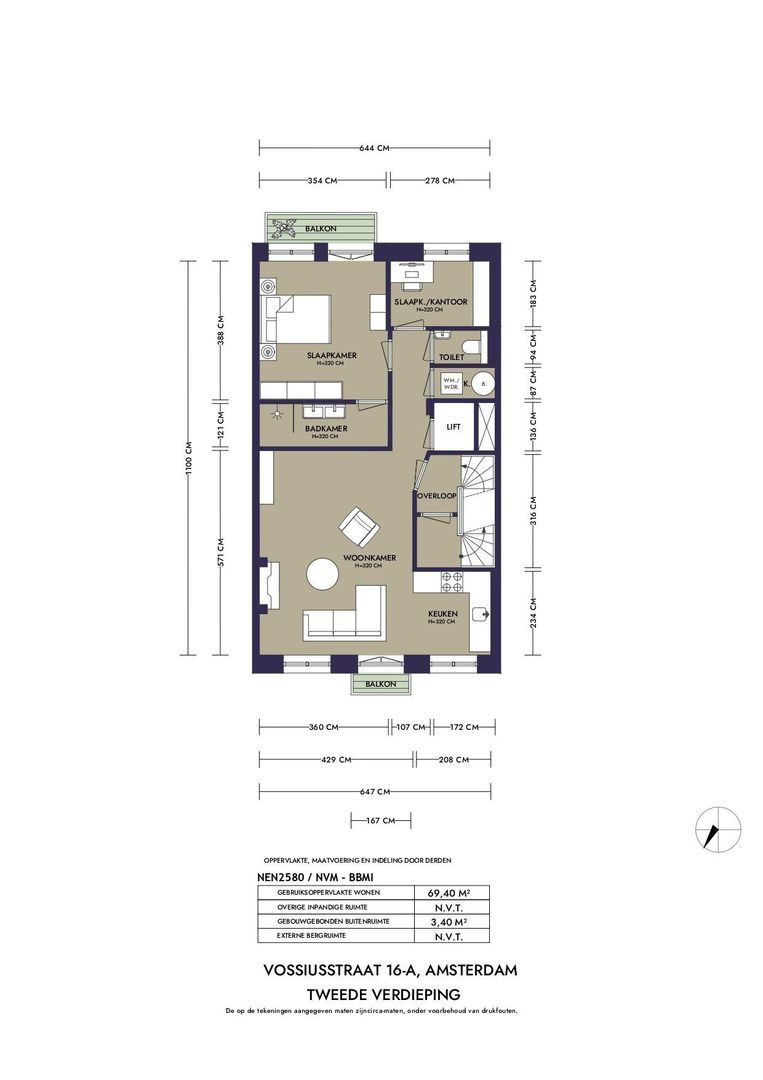 Vossiusstraat 16 A, Amsterdam foto-46