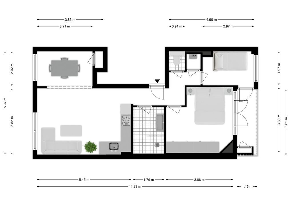 Churchill-laan 167 2, Amsterdam plattegrond-22