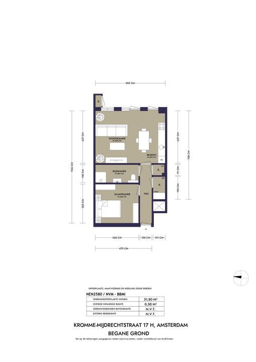 Kromme-Mijdrechtstraat 17 H, Amsterdam plattegrond-19