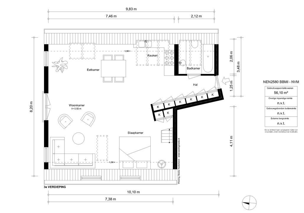 Prinseneiland 14 B, Amsterdam plattegrond-20