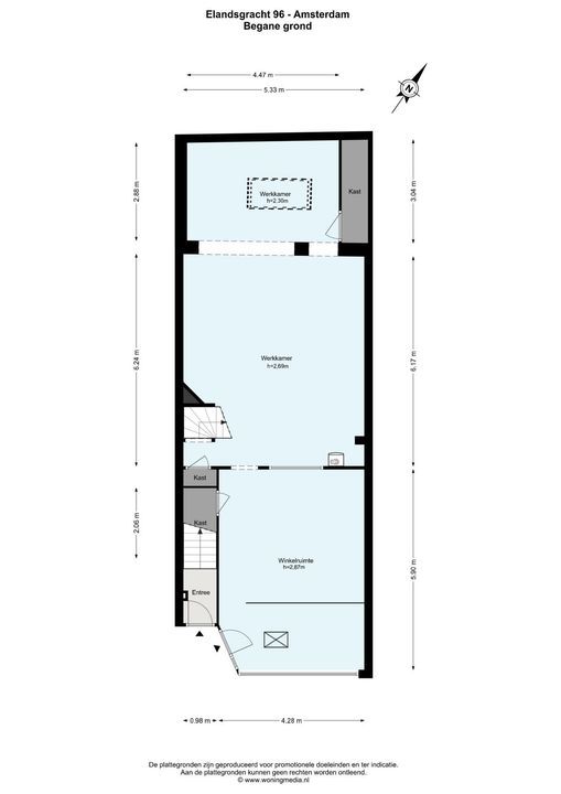 Elandsgracht 96 H, Amsterdam plattegrond-37