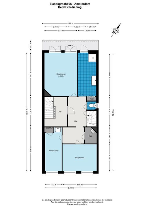 Elandsgracht 96 H, Amsterdam plattegrond-37
