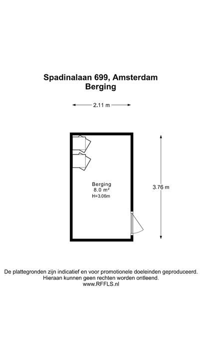 Spadinalaan 699, Amsterdam plattegrond-54