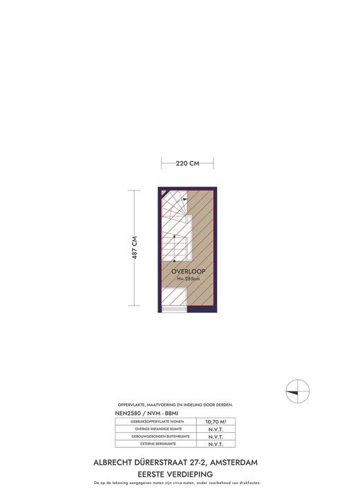 Albrecht Dürerstraat 27 2, Amsterdam plattegrond-31