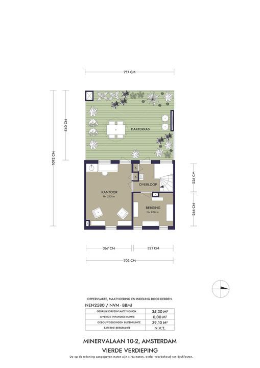 Minervalaan 10 2, Amsterdam plattegrond-66