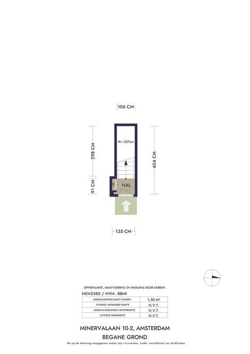 Minervalaan 10 2, Amsterdam plattegrond-66