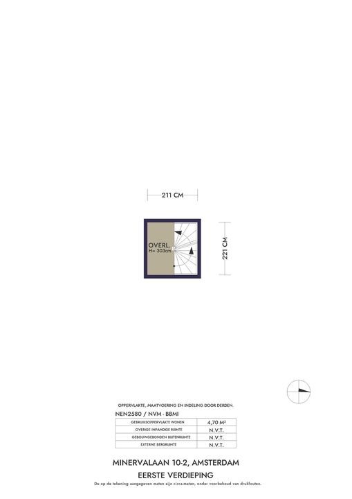 Minervalaan 10 2, Amsterdam plattegrond-66