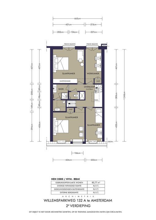 Willemsparkweg 132 A, Amsterdam plattegrond-71
