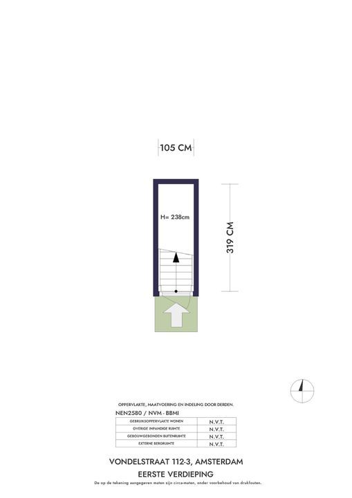Vondelstraat 112 3, Amsterdam plattegrond-47