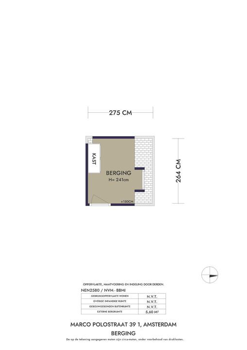 Marco Polostraat 39 1, Amsterdam plattegrond-26